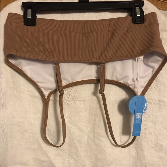 NEW wTags 2 piece Swim Suit size Large- Brown - Picture 5 of 8